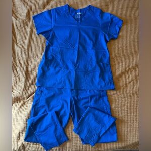 WonderWink Pro Scrubs Women’s Large Royal Blue